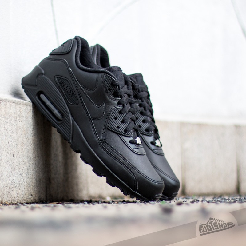 nike-air-max-90-leather-black-